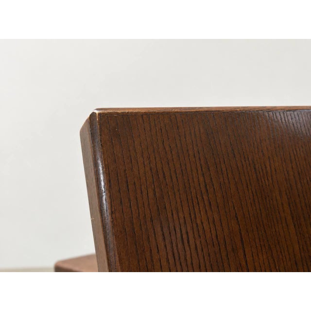 Vintage Scandinavian Coffee Table in Dark Wood, 1970s For Sale - Image 10 of 16
