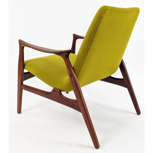 Eazy Chair 240 by Arne Hovmand-Olsen for Mogens Kold 1958 For Sale In Miami - Image 6 of 13
