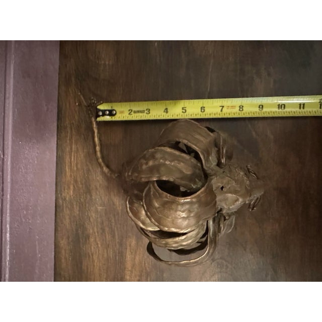 1990s Sergio Alvarado Brass Lion Figurine For Sale In Reno/Lake Tahoe - Image 6 of 11