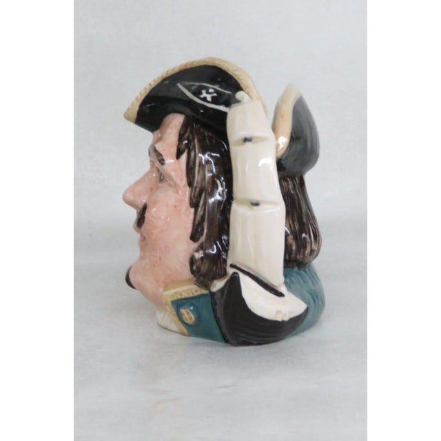 Royal Doulton Royal Doulton Capt Henry Morgan D6469 English Small Character Mug For Sale - Image 4 of 10