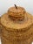 Native American Apache Tus Pitch-Coated Lidded Basket With Horsehair Handles, C. 1940–1950 For Sale - Image 3 of 18