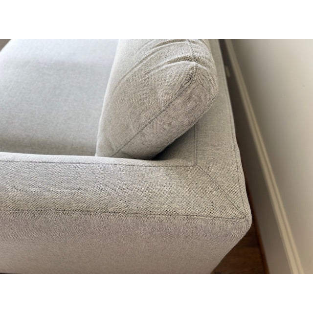 Four Hands Colt 3-Piece 10' X 10' Sectional in Salt and Pepper Performance Polyester For Sale - Image 11 of 15