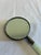 Jade Vintage Hand Mirror With Jade Handle & Hand-Painted Asian Scene For Sale - Image 8 of 11