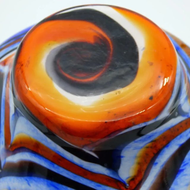 Glass Vase by Carlo Moretti for Murano, 1960s, in Flawless conditions. Designed 1960 to 1969 I have official proof of...