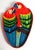 1970s Vintage 1970's Mexican Paper Mache Parrots Bar Tray For Sale - Image 5 of 5