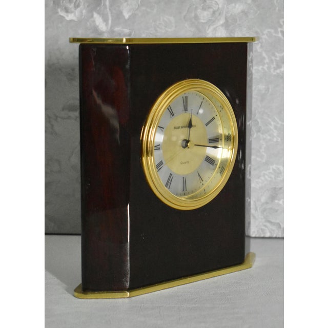 Vintage Mid Century Modern Balley Banks and Biddle Battery Operated Desk Clock For Sale - Image 13 of 13