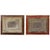 Vintage Framed Alabaster Plaques from Biggs and Sons London, 1950s, Set of 2 For Sale - Image 10 of 17
