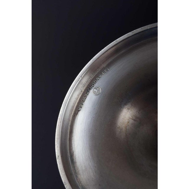 1930s Pewter Candlesticks from Just Andersen and Selangor, 1930s, Set of 3 For Sale - Image 5 of 6