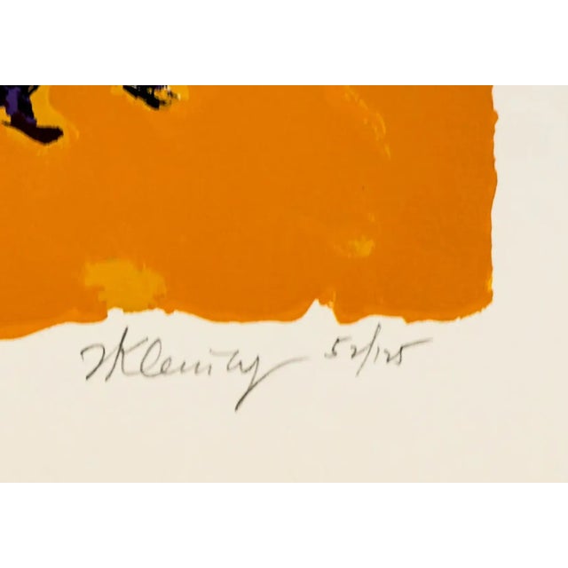 Mid-Century Modern 1960s Mid Century Frank Kleinholz at Play Serigraph For Sale - Image 3 of 6