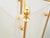 Gilt Metal and Etched Glass Pendant Lamp by Oscar Torlasco for Lumi, 1960s For Sale - Image 14 of 15