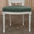Set of Six Neoclassical Painted Swedish Chairs With Caned Backs & Mohair Seats For Sale - Image 13 of 15