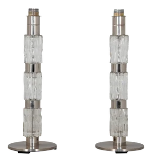 1960s Mid-Century Modern Lamps - a Pair
