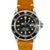 Modern Vintage Rolex Submariner Date 40mm 1680 Brown Buttery Yellow Lume Steel Watch For Sale - Image 3 of 12
