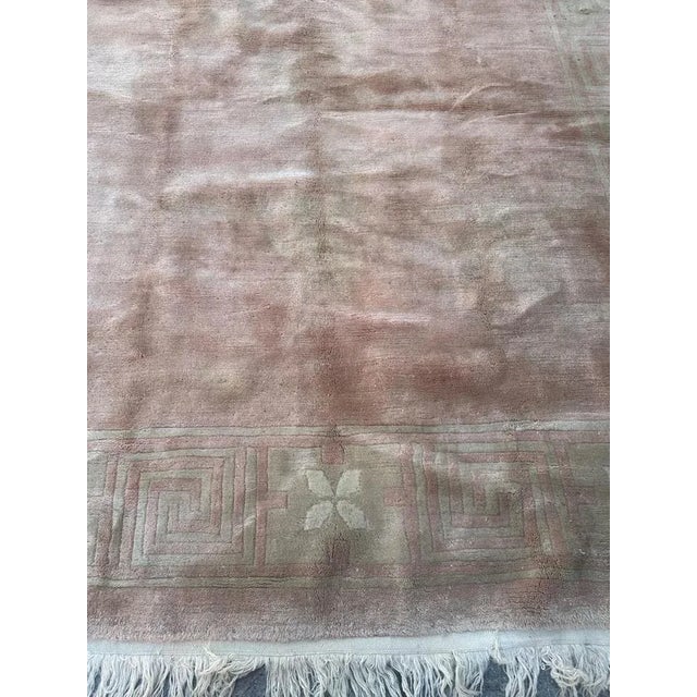 Vintage Nepalese Modern Design Rug, 1980s For Sale - Image 3 of 10