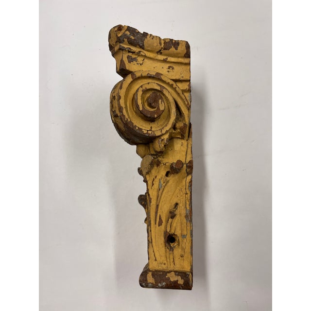 Antique Architectural Distressed Corbel For Sale In New York - Image 6 of 6