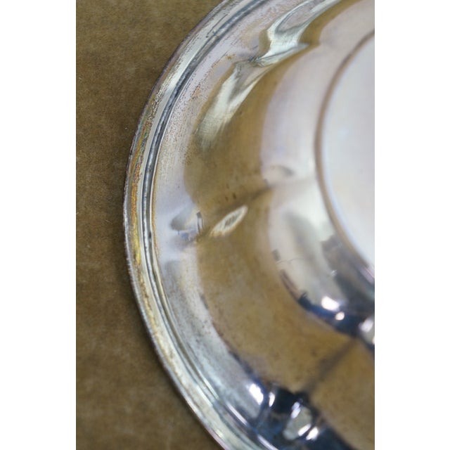 Late 20th Century International Sterling Silver B27 Persian Compote Bowl Dish 113g 6" For Sale - Image 10 of 12