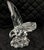 Transparent Val St Lambert Crystal Eagle Sculpture / Figurine (Large 9.5-inch, 4lbs) Signed DeSousa For Sale - Image 8 of 18
