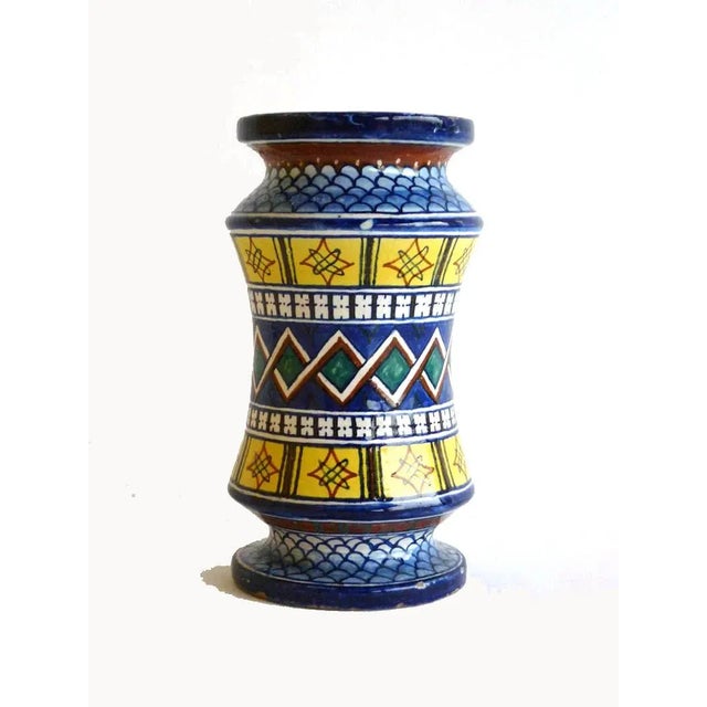 Antique Ceramic Apothecary Vase from Minardi For Sale - Image 6 of 6