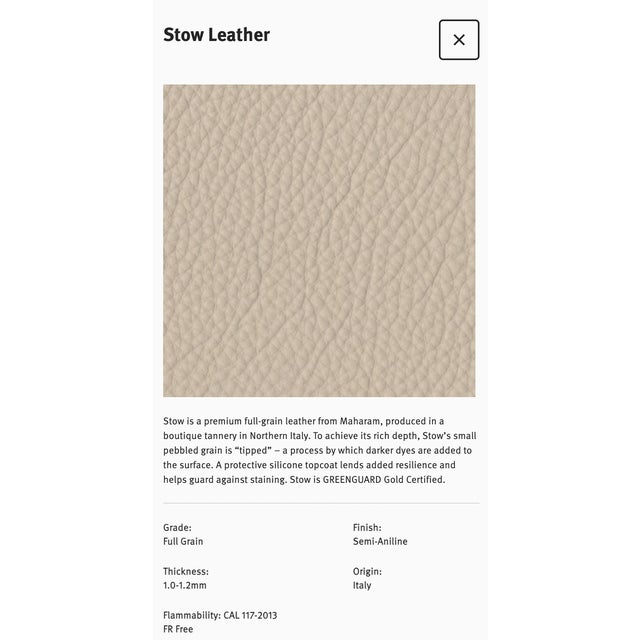 Eames Soft Pad Management Chair, Stow Leather For Sale - Image 11 of 13