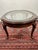 1960s Oval Glass Topped Coffee Table For Sale In New York - Image 6 of 6
