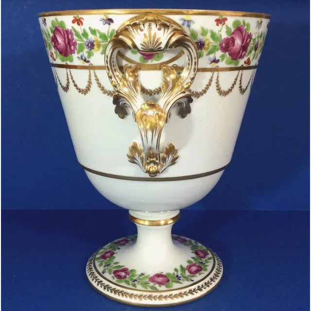 Ceramic 1780 French Faubourg St. Denis Porcelain Urn For Sale - Image 7 of 11