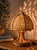 Vintage Sculptural Bamboo Table Lamp by Louis Sognot, France, 1960s For Sale - Image 9 of 9