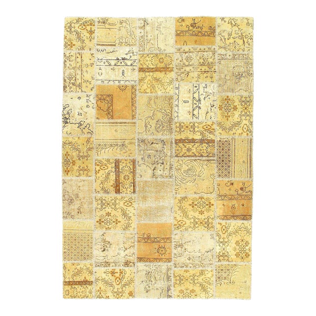 Pasargad Turkish Vintage Patchwork Rug For Sale
