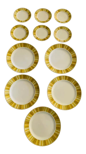 Mid-Century Franciscan Antigua Dinnerware Set - 11 Pieces