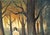 Matthew Paoletti "Untitled" Contemporary Surreal Abstract of a Woman Running Through a Forest, 2021 For Sale In Houston - Image 6 of 11