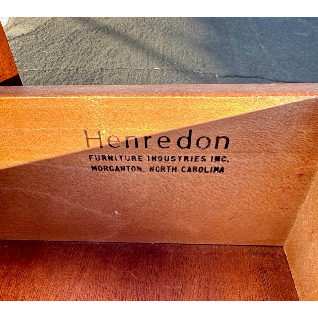 Henredon 18th Century Portfolio Nightstand Chest For Sale In Denver - Image 6 of 6