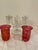 Victorian Cranberry Glass Candelabra, Victorian Style For Sale - Image 3 of 4