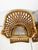 Vintage Woven Pencil Reed Rattan Accent Chairs- A Pair For Sale - Image 12 of 12