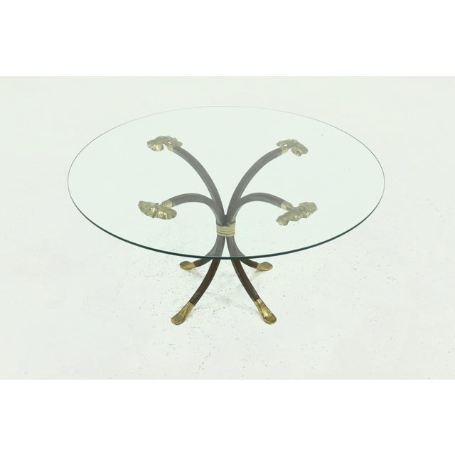 Sculptural coffee table by German designer Manfred Bredohl, crafted in the 1970s and showcasing his distinctive mastery of...