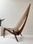 Mid-Century Modern Harp Chair by Jørgen Høvelskov for Christensen & Larsen, 1970 For Sale - Image 3 of 7