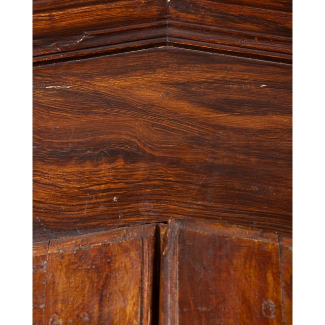 Brown 18th Century Classic Walnut Wood Wardrobe For Sale - Image 8 of 18