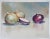 Contemporary Contemporary Onion Still Life Watercolor Painting For Sale - Image 3 of 3
