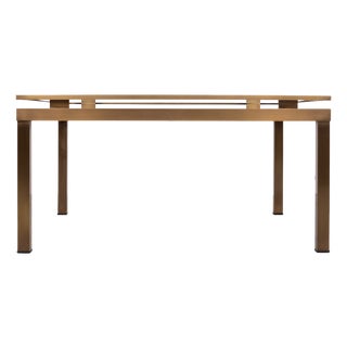 Square Coffee Table attributed to Maison Jansen, France, 1970s For Sale