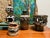 Mid Century Icelandic Glit Lava Pottery Set- 4 Pieces For Sale - Image 13 of 14