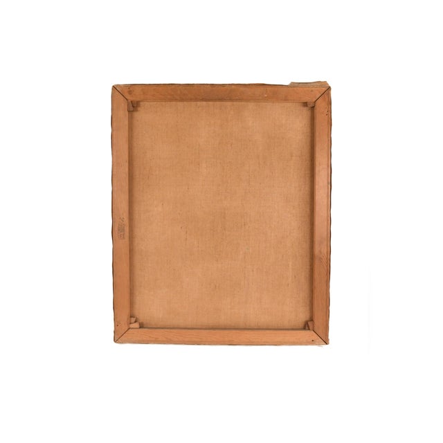 Gray 1940s Landscape Painting For Sale - Image 8 of 9