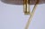 Metal Brass and Black Decora Z Table Lamp by Louis Kalff for Philips, 1950s For Sale - Image 7 of 17