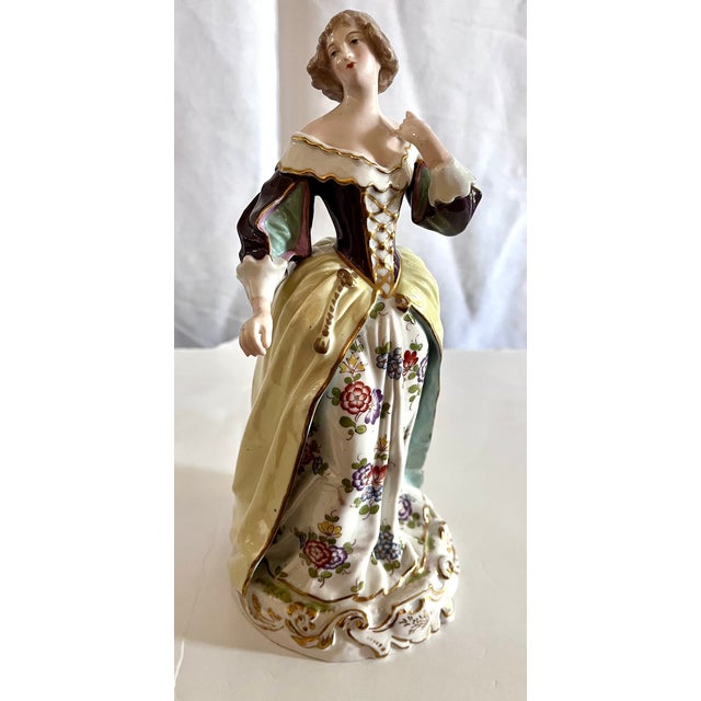Antique French Samson Porcelain Figurines With B. Altman Provenance - Pair For Sale - Image 10 of 17