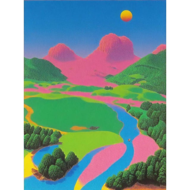 Ian Jones, Malaga Sky 1, Print, in New conditions. Designed from 2000 Labeled by Maker