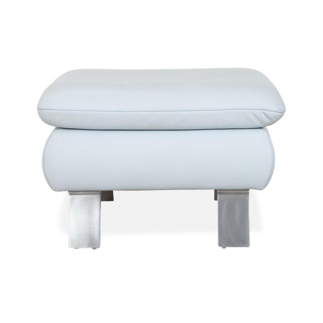 Leather Stool from Koinor For Sale - Image 9 of 11