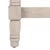 Early 21st Century Cassie 3 Shelf Accent Table in Greige For Sale - Image 5 of 8