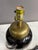 1980s 1980s Fredrick Cooper Black & Gold Glass Table Lamp For Sale - Image 5 of 9