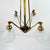 1930s French Art Deco Milk Glass Chandelier For Sale - Image 12 of 12