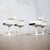 Mid-20th Century Mid Century Modern Tulip Swivel Armchairs White Shell & Black Cushions by Burke Set of 4 For Sale - Image 9 of 12