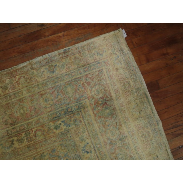 Antique Zabihi Collection Khorassan Rug - 8' x 11'8" For Sale - Image 11 of 12