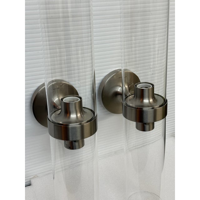 Contemporary Kohler Purist Wall Sconces, Pair For Sale - Image 3 of 11