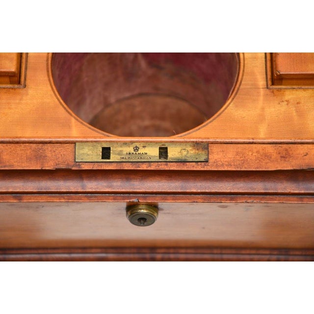 Antique William IV Satin Wood Tea Poy / Side Table, 1830 For Sale - Image 11 of 13